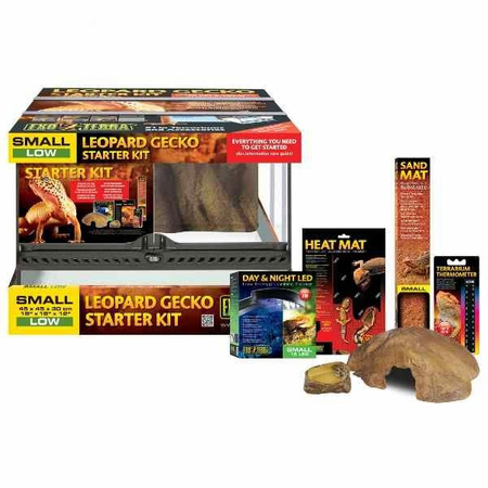 Exo Terra Gekon, zestaw startowy, 45x30x45cm