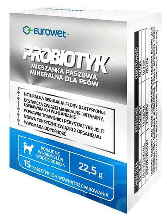 Eurowet probiotyk dla psa 1 saszetka