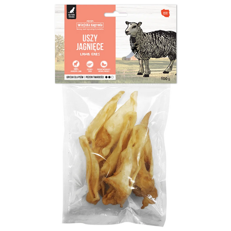 Wiejska Zagroda Uszy jagnięce 100 g