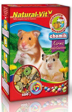Natural-Vit Spichlerz Gryzonia - Chomik 500g