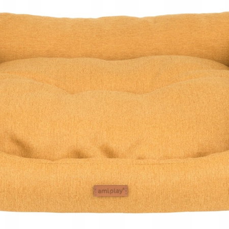 amiplay Montana sofa dla psa żółta M