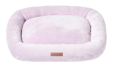 Supermiękkie legowisko dla psa, różowe, 38x32x6cm