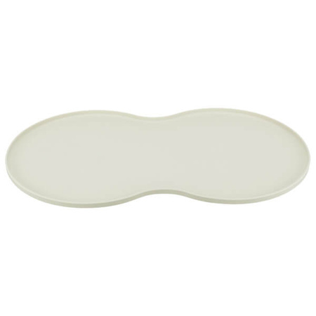 Podkładka pod miski, dla kota, szara, silikon, 44x27 cm, różne kolory