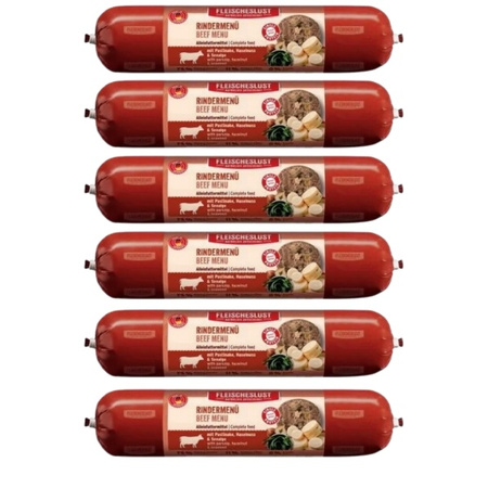 ZESTAW Meatlove Fleischeslust Classic Beef Menu wołowina 6 x 400 g