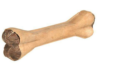 Kość prasowana nadziewana z żwaczem 90g / 15cm