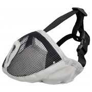 Kaganiec dla psów ras krótkopyskich, poliester, S: 23 cm, szary