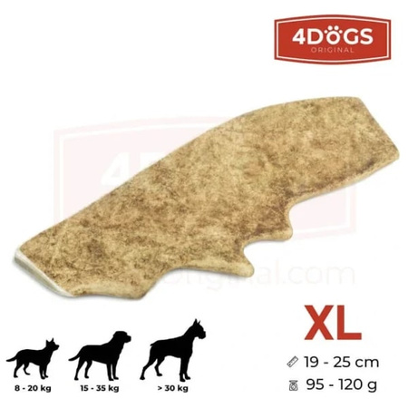 Poroże daniela gryzak dla psa XL