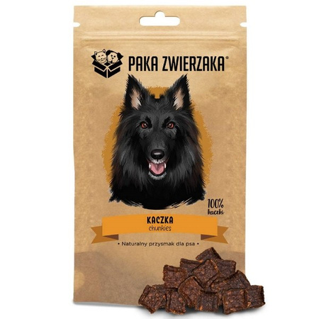 Paka Zwierzaka Chunkies Kaczka 100% 70 g