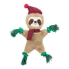 Xmas Leniwiec, zabawka, dla psa, plusz/sznur, 30 cm