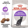 Royal Canin Sterilised karma sucha dla kotów dorosłych, sterylizowanych 4kg