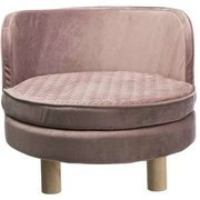 Sofa Livia, o 48 × 40 cm, różowa