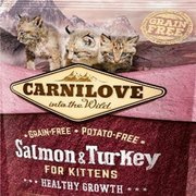 Carnilove salmon & turkey sucha karma dla kociąt 0,4 kg, 2 kg