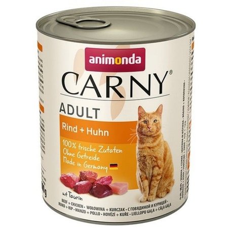Animonda Carny Adult wołowina z kurczakiem 800 g