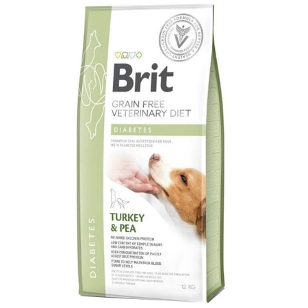 Brit Grain Free Veterinary Diets Diabetes dla psa 12 kg