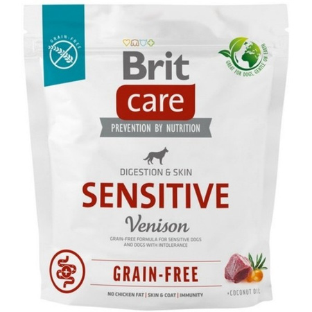 Brit Care Grain Free Sensitive dziczyzna dla psa 1 kg