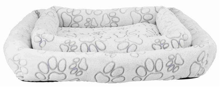 Legowisko Nando, 75 × 65 cm, jasnoszare