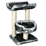 DRAPAK DLA KOTA "ISABA" 62cm CZARNO/BIAŁY