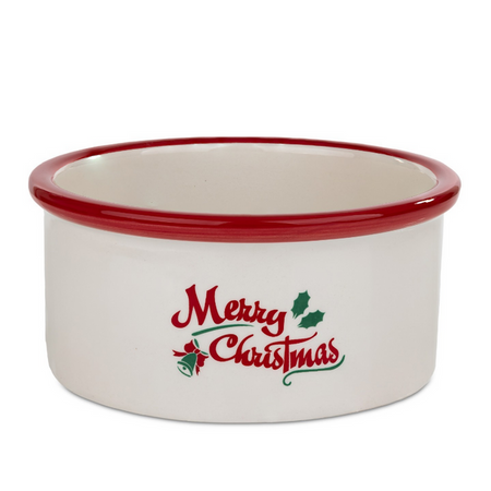 Barry King Xmas miska ceramiczna dla psa 16 x 6 cm