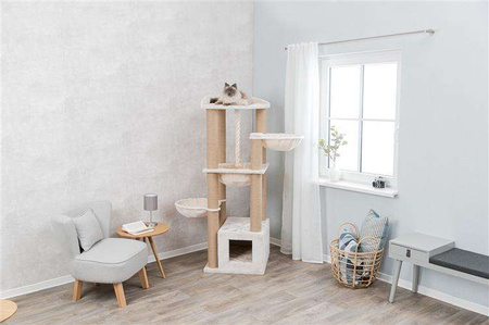 Elia XXL, drapak, kremowy, 172 cm, 2 kartony