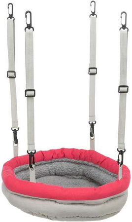 LEGOWISKO ZAWIESZANE DLA CHOMIKA I MYSZY 30 × 8 × 25 cm