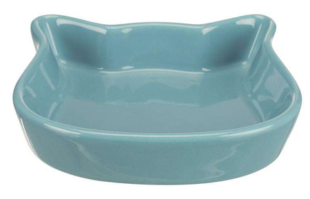 Miska ceramiczna w kształcie głowy kota,  0.25 l/12 cm