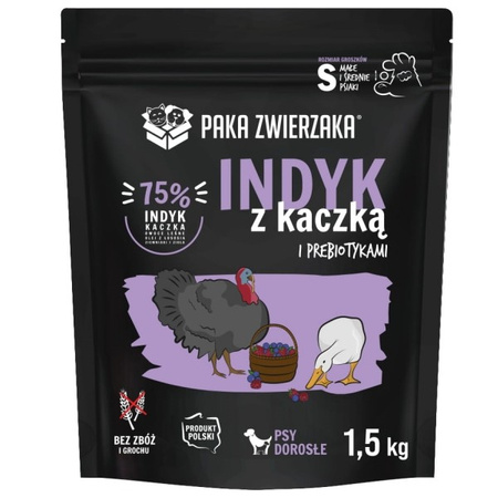Paka Zwierzaka Seventh Heaven indyk z kaczką dla psa 1,5 kg