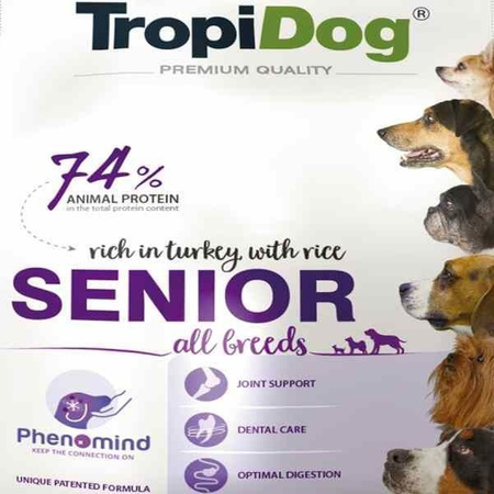 Karma dla psów dorosłych i starszych - tropidog premium senior