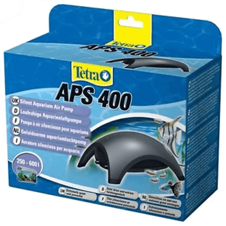 Tetra aps aquarium air pumps aps 400 - pompa napow.do akw 250-600l dwa wyj.czarna
