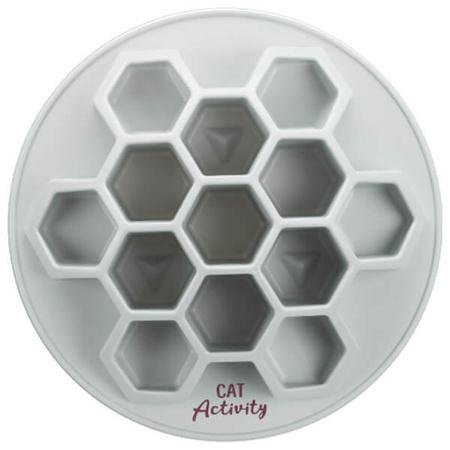 Cat Activity Snack Hive XXL, gra strategiczna, jasnoszara, o 35 cm