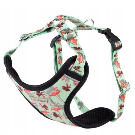 amiplay Discovery BeHappy szelki dla psa Flamingo M