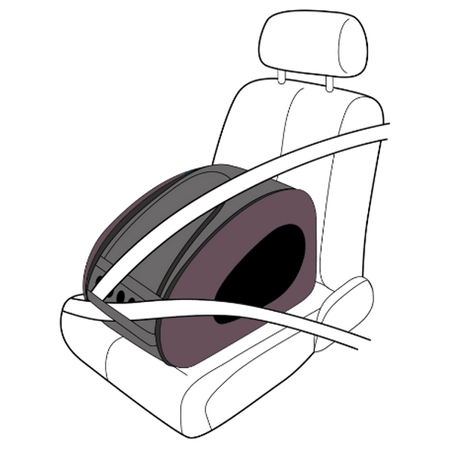 Wózek dla psa lub kota ibiyaya 5 funkcyjny 95x47x91 cm