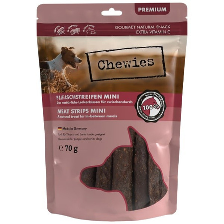 Chewies Mini Meat Strips Konina 70 g