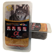 Alpha spirit multiprotein pełnowartościowa karma dla psów 210g