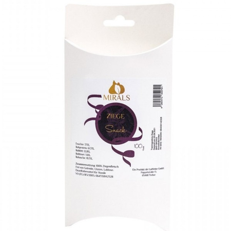 Mirals przysmaki treningowe z mięsa kozy 100 g