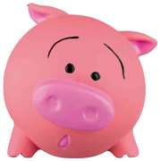 PIŁKI ZWIERZĄTKA LATEKSOWE Z DŹWIĘKIEM 24szt/box, o 6 cm