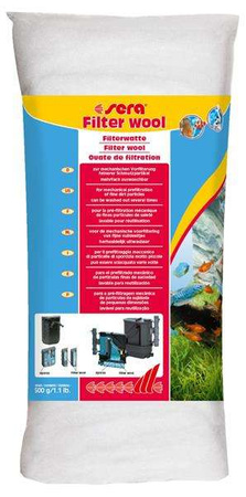 Wata do filtrów Sera filter wool 100 g