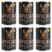 ZESTAW Lovcat Pure łosoś 6 x 375 g
