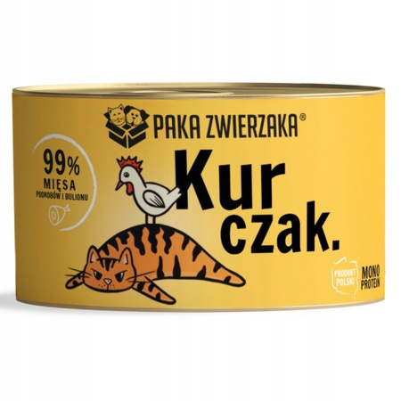 Paka Zwierzaka kurczak dla kota 200 g