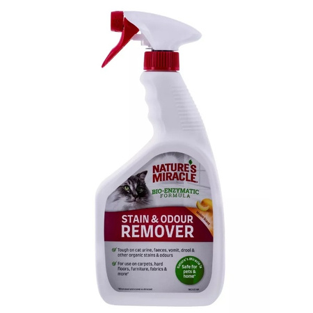 Nature's Miracle Stain&Odour Remover Cat melonowy 946 ml