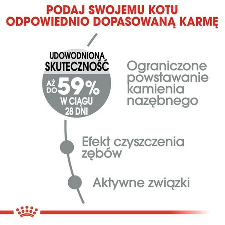Royal canin oral care karma sucha dla kotów dorosłych, redukująca odkładanie kamienia nazębnego 3,5kg