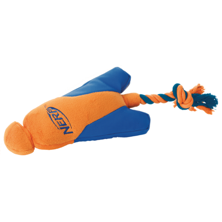 Nerf wyrzutnia z zabawką do szarpania m dla psa 6,5x12x35 cm