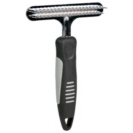 Trixie zgrzebło metalowe, gęste dla psa 11x15 cm