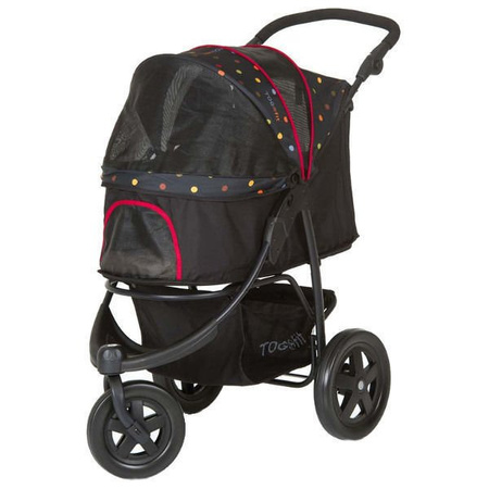 Togfit pet roadster wózek dla psa czarny