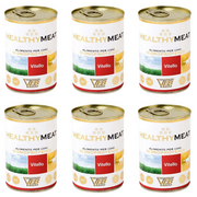 ZESTAW Healthy Meat Pies Mono Cielęcina puszka 6 x 400g