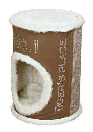 Lauretta, drapak stojący, kremowy, 120 cm