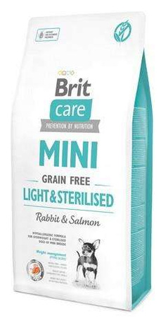 Brit care mini light & sterilised rabbit & salmon