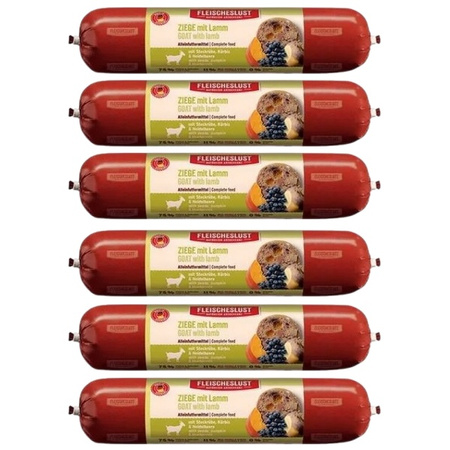 ZESTAW Meatlove Fleischeslust Classic koza z jagnięciną 6 x 800 g
