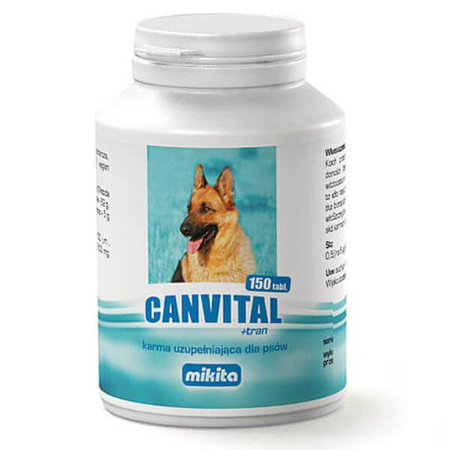 Mikita canvital + tran - 150 tabletek