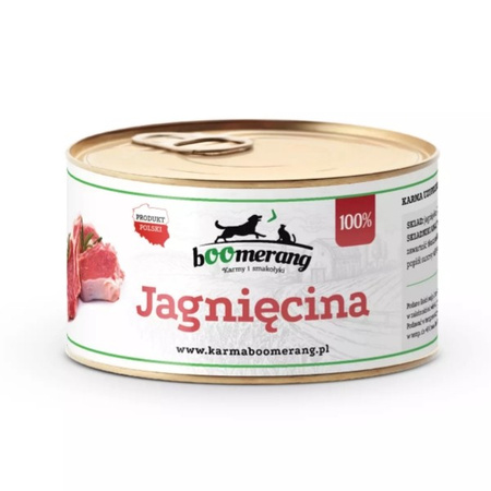 bOOmerang jagnięcina mokra karma dla psa 410 g