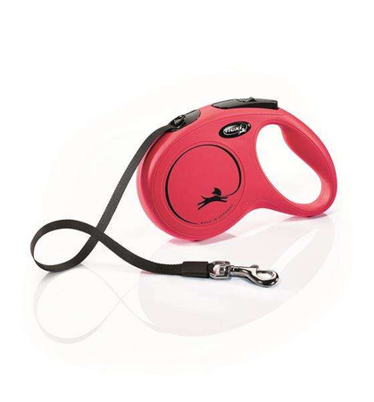 FLEXI SMYCZ New Classic TAŚMA  5 m ,ROZM.S,NIEBIESKA, 15kg